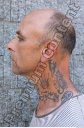 Head Tattoo Casual Average Studio photo references